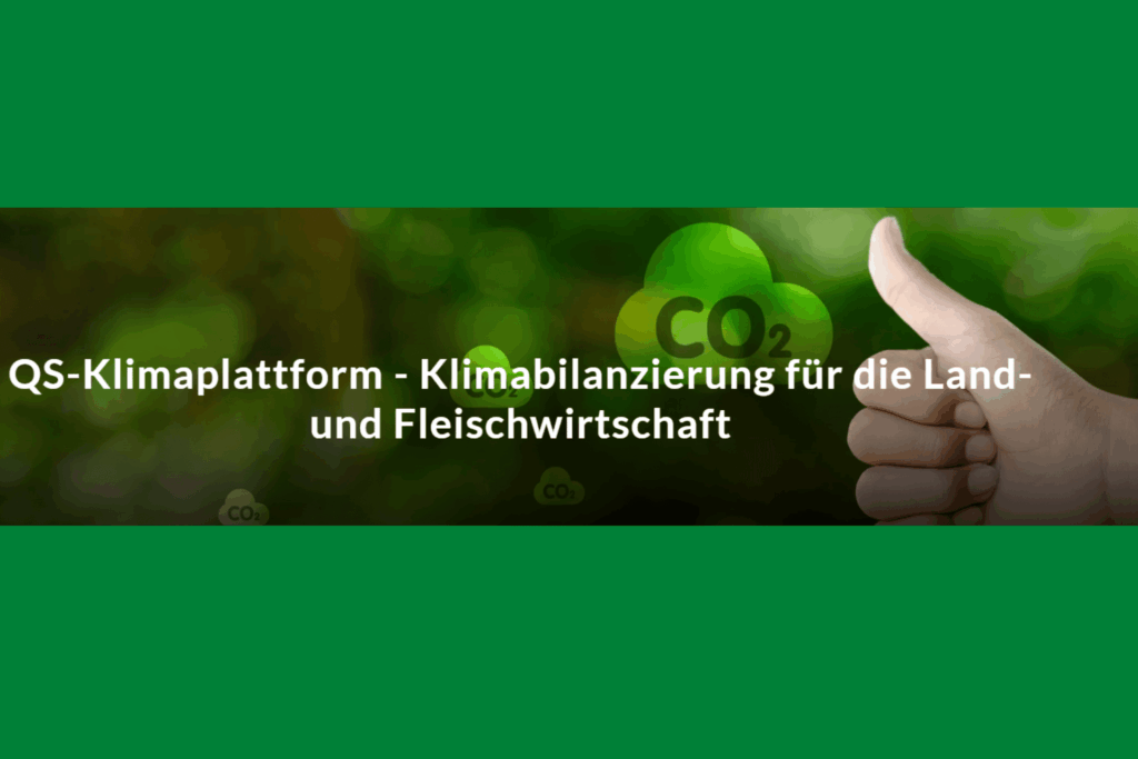 QS startet ab 15. August 2025 eine kostenfreie, einheitliche Klimaplattform für Schweinehalter zur Berechnung ihres CO₂-Fußabdrucks.