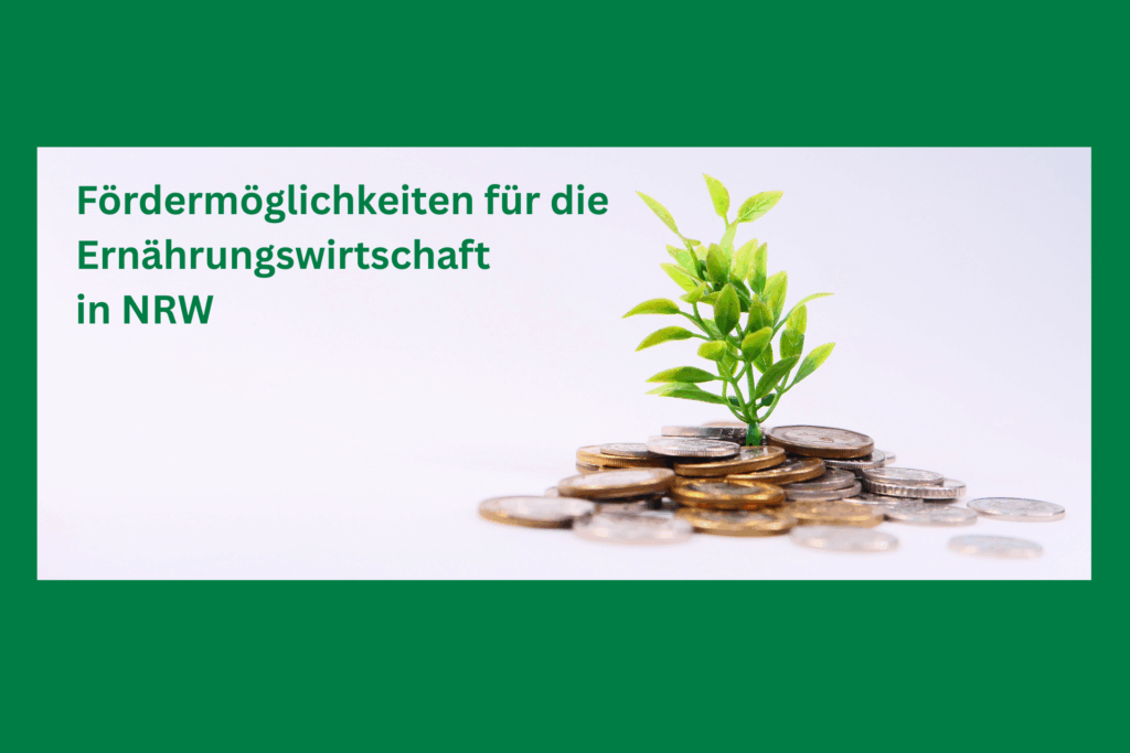 Fördermöglichkeiten für die Ernährungswissenschaft in NRW